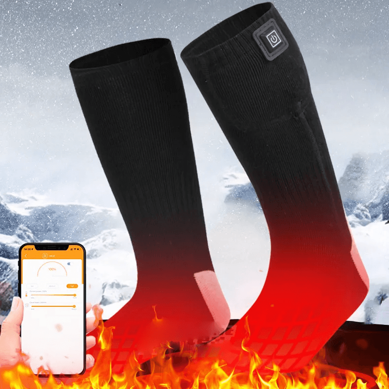 SMARTHEAT - APP-Controlled Heated Socks 5000mAh Rechargeable Battery