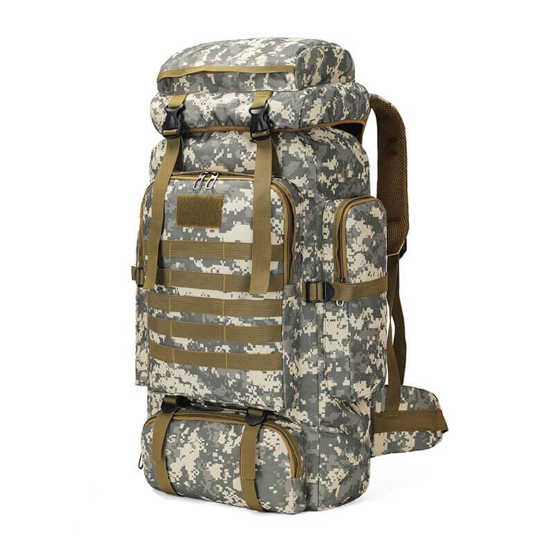 SUMMITRANGE - Big Space Hiking Bushcraft Military Tactical Backpack 80L