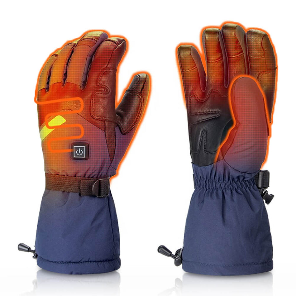 HEATWAVE - 5000mAh Heated Winter Gloves, Rechargeable Waterproof