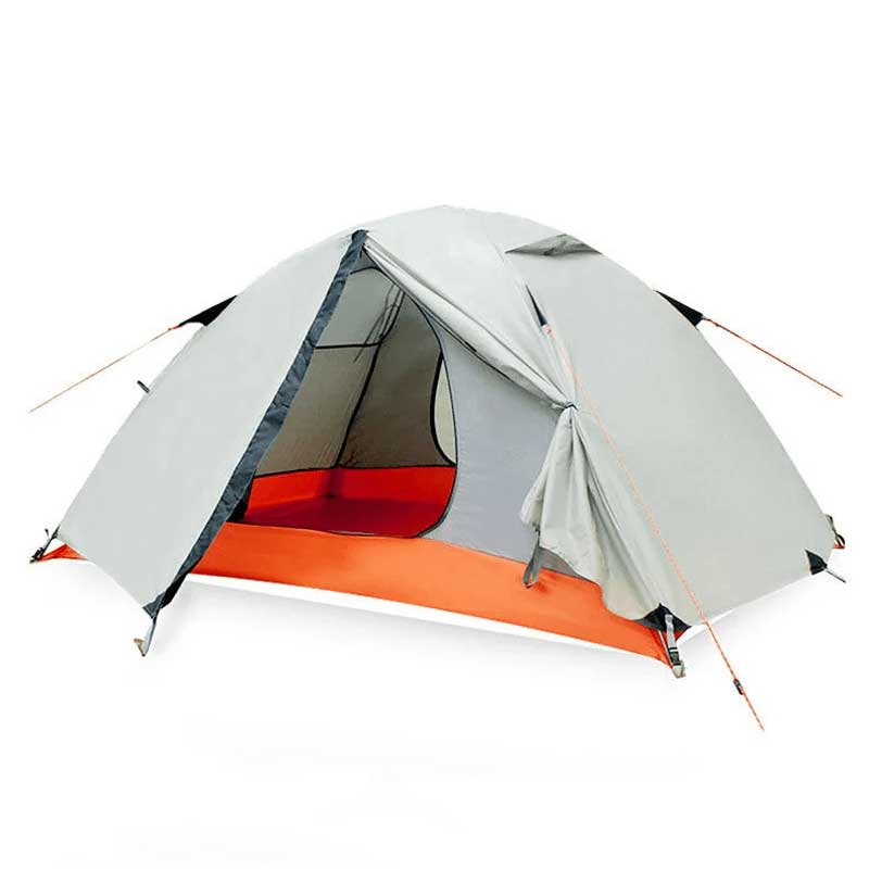 TRAILFORT - Double-Layer Camping Tent PU 3000mm for 2-3 People, All-Season